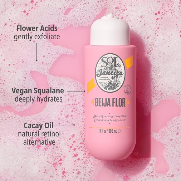 Sol DeJanerio Beija Flor Body Wash 90ml - Picture 2 of 6